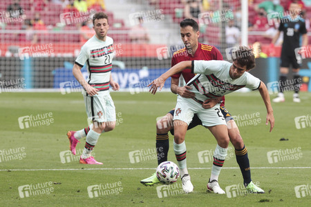 Freundschafts-Länderspiel Spanien vs. Portugal in Madrid