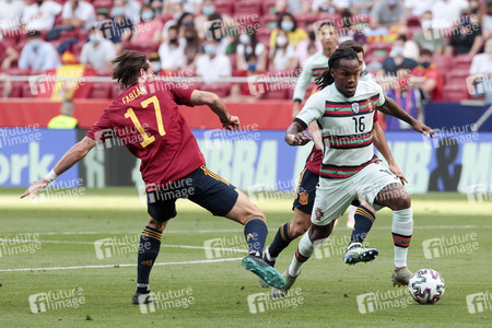Freundschafts-Länderspiel Spanien vs. Portugal in Madrid