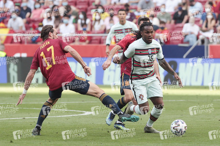 Freundschafts-Länderspiel Spanien vs. Portugal in Madrid