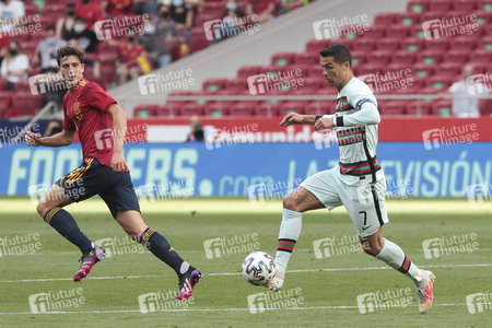 Freundschafts-Länderspiel Spanien vs. Portugal in Madrid