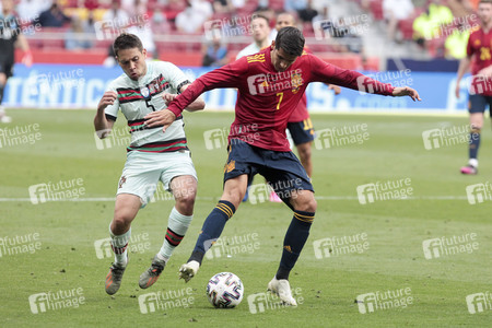 Freundschafts-Länderspiel Spanien vs. Portugal in Madrid