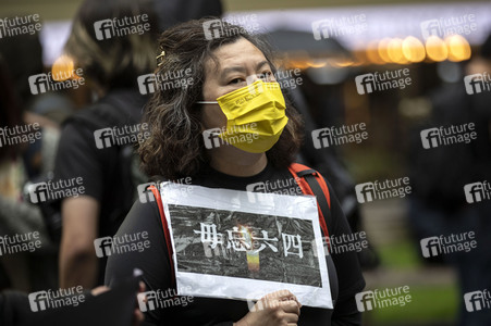 Tian’anmen-Massaker Mahnwache in London