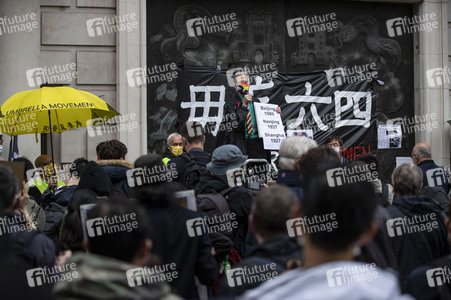 Tian’anmen-Massaker Mahnwache in London