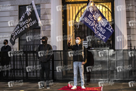 Tian’anmen-Massaker Mahnwache in London