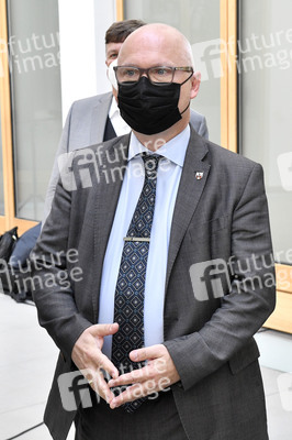 Ankunft zur AfD Pressekonferenz zur Landtagswahl in Sachsen-Anhalt in Berlin