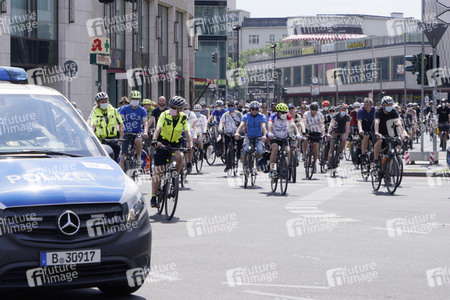 Fahrrad-Demo 'Verkehrswende jetzt' in Berlin