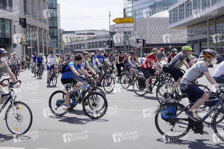 Fahrrad-Demo 'Verkehrswende jetzt' in Berlin