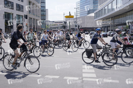 Fahrrad-Demo 'Verkehrswende jetzt' in Berlin