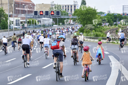 Fahrrad-Demo 'Verkehrswende jetzt' in Berlin