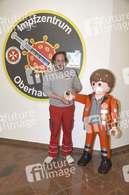 Impfzentrum der Johanniter in Oberhaching