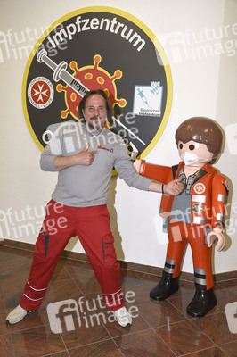 Impfzentrum der Johanniter in Oberhaching