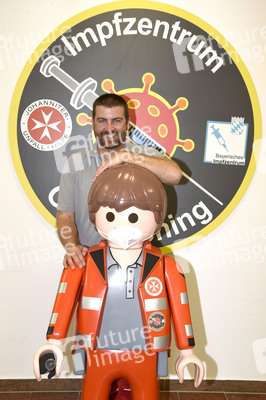 Impfzentrum der Johanniter in Oberhaching