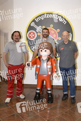 Impfzentrum der Johanniter in Oberhaching