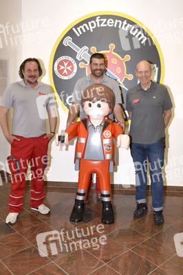 Impfzentrum der Johanniter in Oberhaching