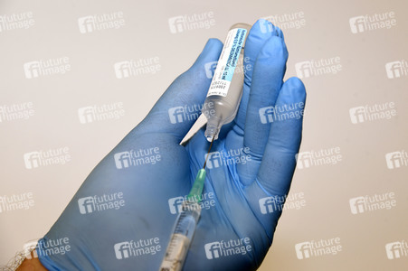 Impfzentrum der Johanniter in Oberhaching