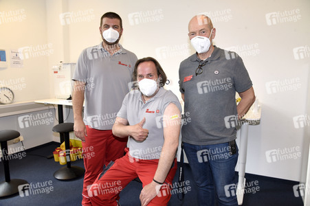 Impfzentrum der Johanniter in Oberhaching