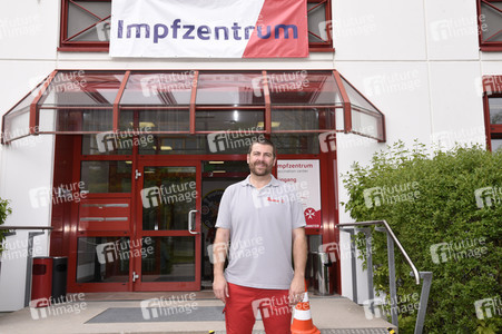 Impfzentrum der Johanniter in Oberhaching