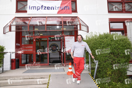 Impfzentrum der Johanniter in Oberhaching