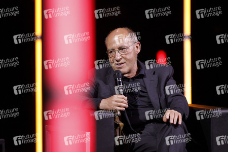 Martin Sonneborn und Gregor Gysi auf der lit.Cologne 2021 in Köln