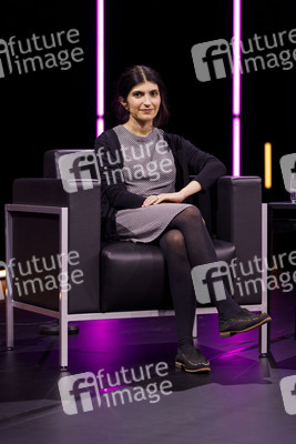 Miryam Schellbach und Shida Bazyar auf der lit.Cologne 2021 in Köln