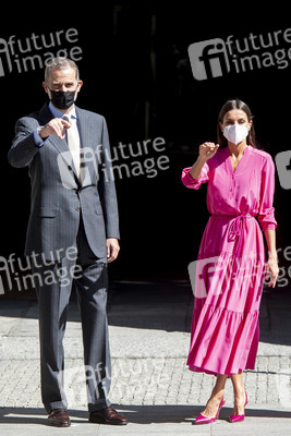 Austellungseröffnung mit den spanischen Royals in Madrid