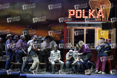 Fotoprobe 'La Fanciulla del West' in Berlin