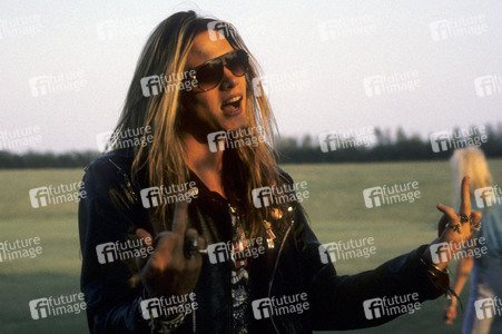 Photoshooting mit Skid Row in Milton Keynes