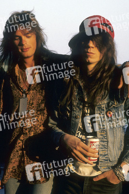 Photoshooting mit Skid Row in Milton Keynes