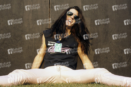 Photoshooting mit Skid Row in Milton Keynes