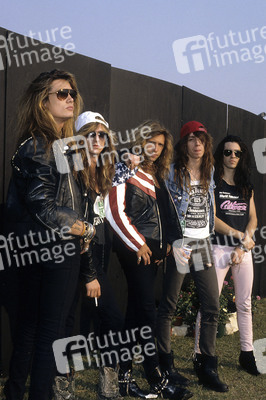 Photoshooting mit Skid Row in Milton Keynes