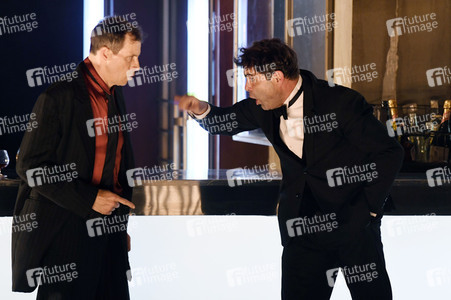 Theaterprobe 'Fabian oder Der Gang vor die Hunde' in Berlin