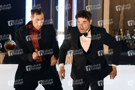 Theaterprobe 'Fabian oder Der Gang vor die Hunde' in Berlin