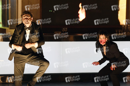 Theaterprobe 'Fabian oder Der Gang vor die Hunde' in Berlin