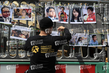 Kundgebung zum 2. Jahrestag des Beginns der Honkong-Proteste in London