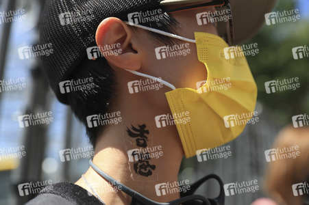 Kundgebung zum 2. Jahrestag des Beginns der Honkong-Proteste in London