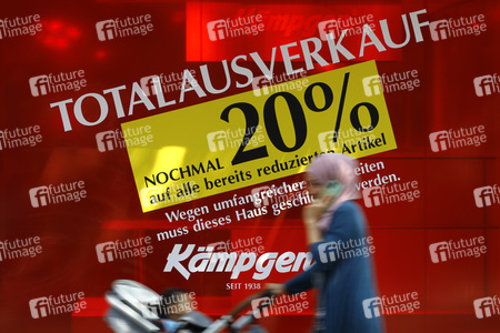 Symbolfoto Totalausverkauf