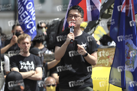 Kundgebung zum 2. Jahrestag des Beginns der Honkong-Proteste in London