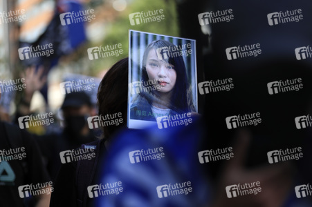 Kundgebung zum 2. Jahrestag des Beginns der Honkong-Proteste in London