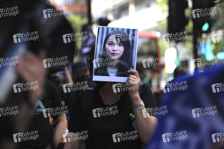 Kundgebung zum 2. Jahrestag des Beginns der Honkong-Proteste in London