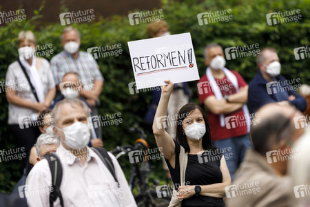 Kundgebung von Gläubigen in Köln