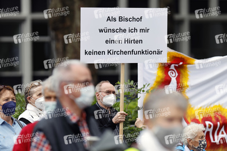 Kundgebung von Gläubigen in Köln