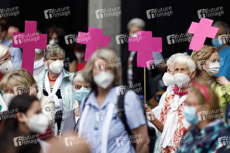 Kundgebung von Gläubigen in Köln