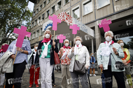 Kundgebung von Gläubigen in Köln