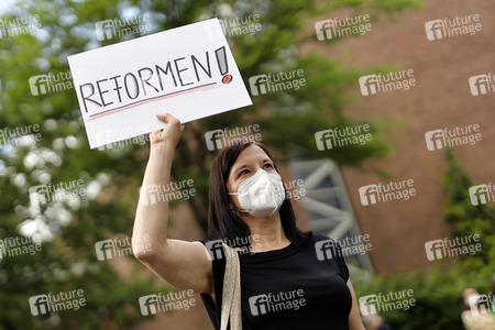 Kundgebung von Gläubigen in Köln