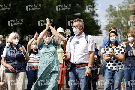 Kundgebung von Gläubigen in Köln