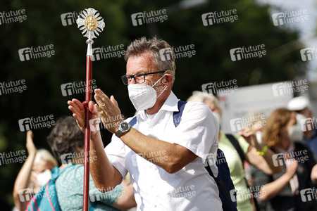 Kundgebung von Gläubigen in Köln