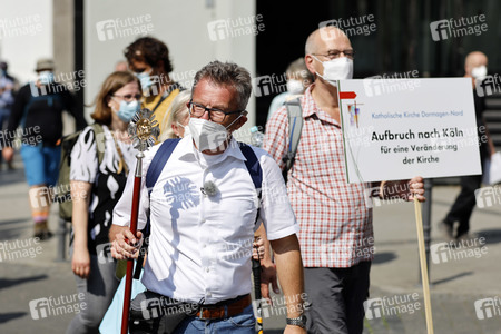 Kundgebung von Gläubigen in Köln
