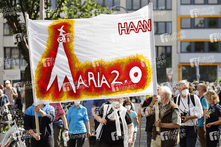 Kundgebung von Gläubigen in Köln