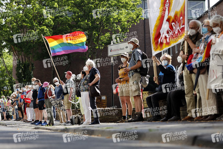 Kundgebung von Gläubigen in Köln