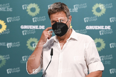 Pressekonferenz mit Robert Habeck in Berlin